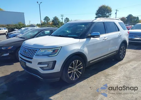 2016 Ford Explorer Platinum из США, поврежденный, VIN 1FM5K8HT0GGC98799